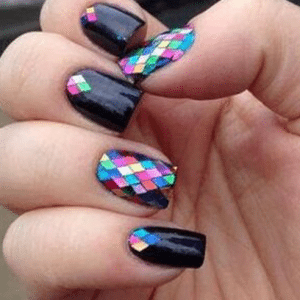 Nailart Rhombus